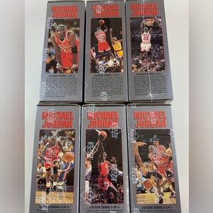 Rare 91-92 Upper Deck Michael Jordan Locker Complete Series Set Factory Sealed!